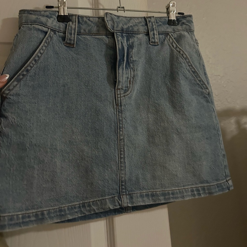 Denim skirt